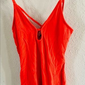 Bebe Orange t shirt